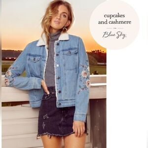 Cupcakes and cashmere denim jacket